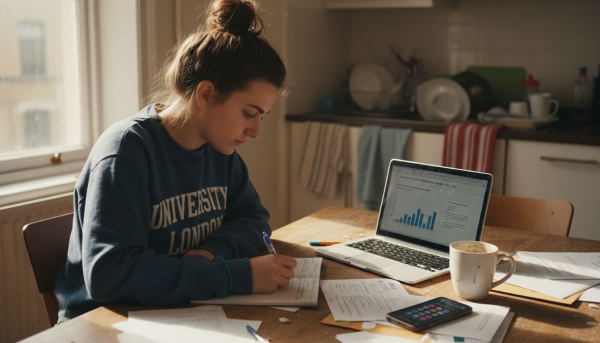 Student applying for UK online degree